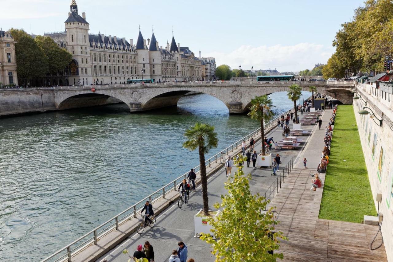 50M2 Rue Rambuteau/Pompidou/Marais/Hotel De Ville Paris Luaran gambar