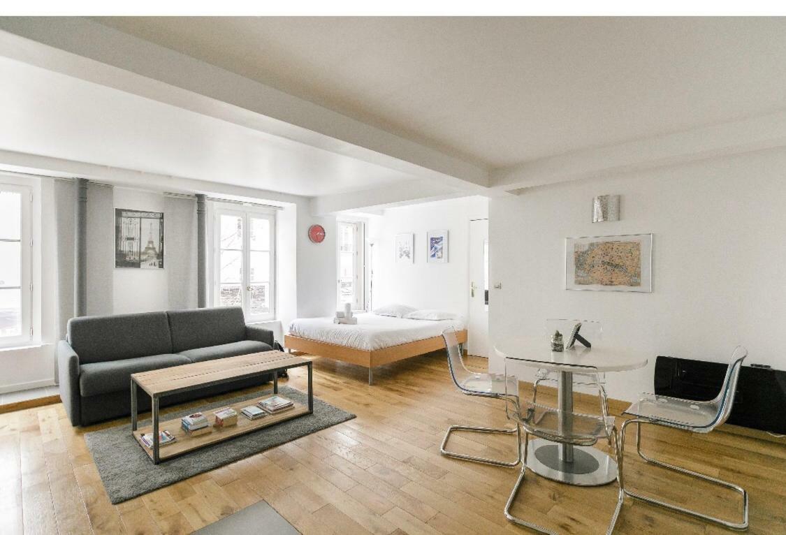 50M2 Rue Rambuteau/Pompidou/Marais/Hotel De Ville Paris Luaran gambar